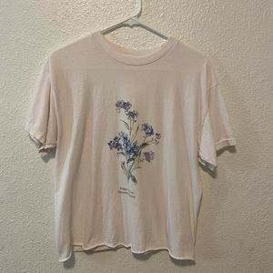 Forget-Me-Not Cropped T-Shirt